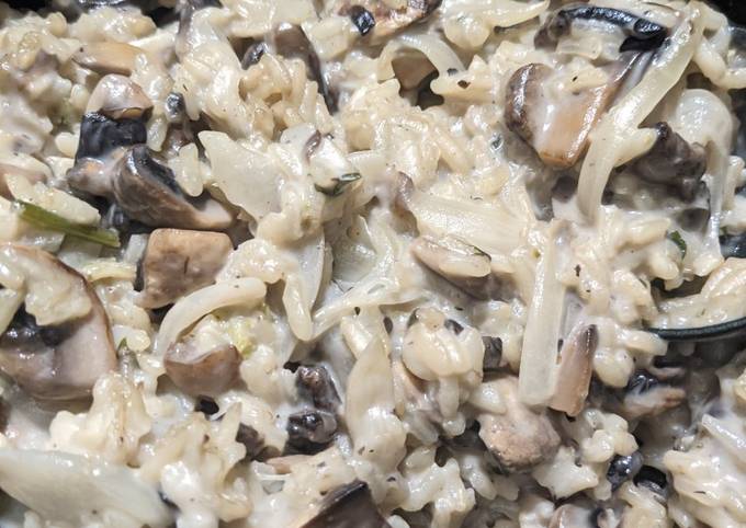 Risotto aux champignons