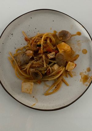 Foto resep Spaghetti Asam Manis
