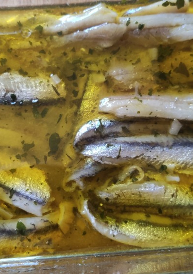 Una foto de Boquerones en vinagre