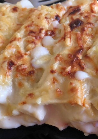 Una foto de Canelones de carne y paté