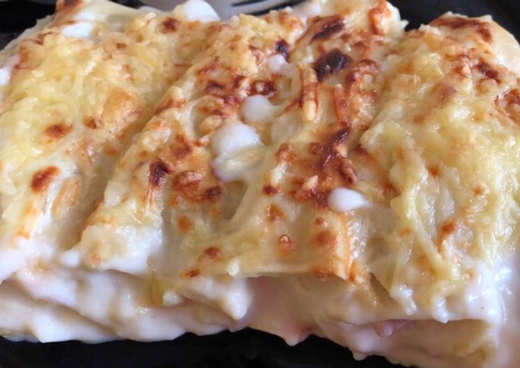 Canelones de carne y paté
