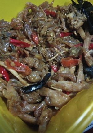 Foto resep Ayam Suwir Jamur Kecap