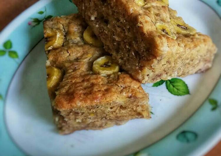 Eggless Banana Cake #PR_Egglesscake