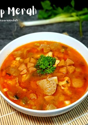 Foto resep Sup Merah