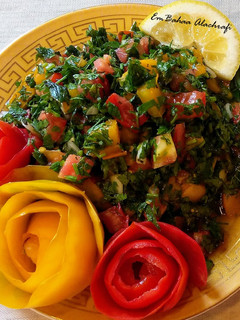 صورة لوصفة تبولة