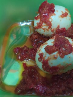 Foto resep Telur balado ala anak kos