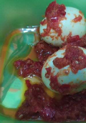 Foto resep Telur balado ala anak kos