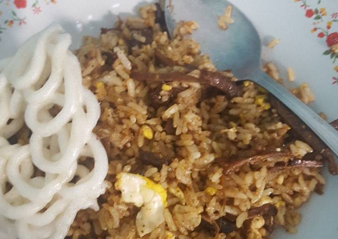 Nasi goreng rendang