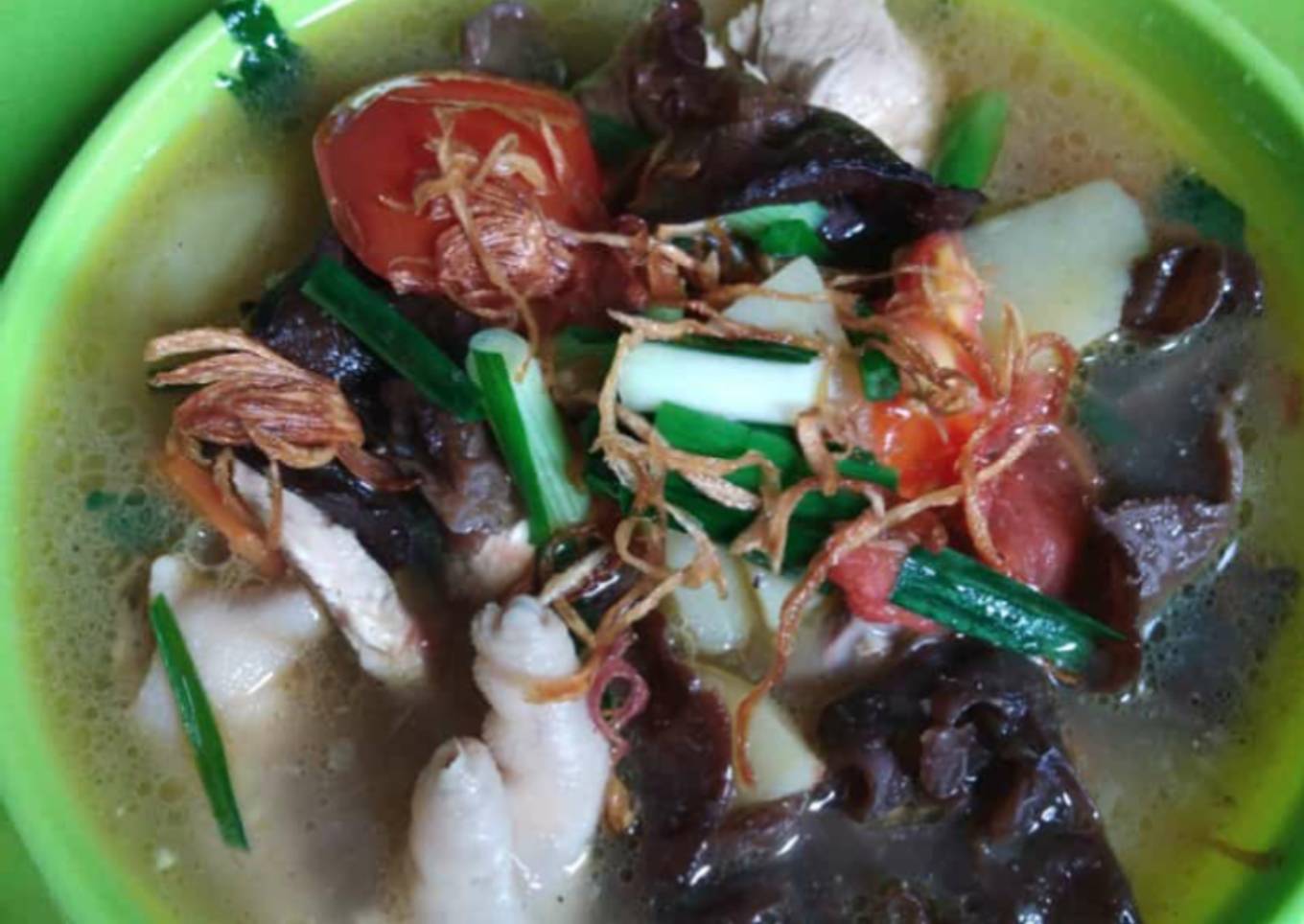 Sup ceker jamur
