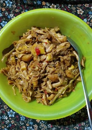 Foto resep Ayam suwir bumbu simple