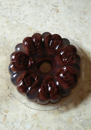 Foto resep Puding flower
