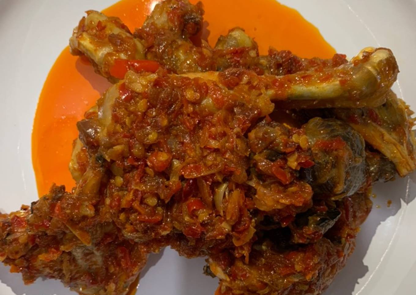 Ayam kampung Balado