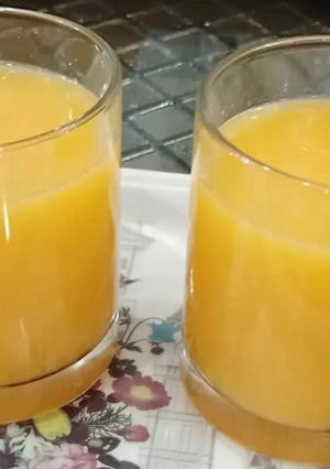A picture of Mango frooti recipe.