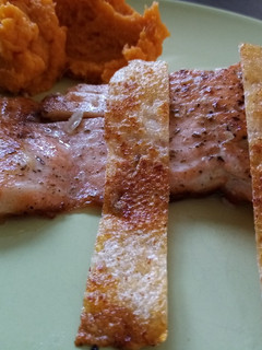 Foto di Filetto di salmone in padella