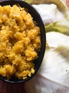 முட்டைகோஸ் தோரன்! செய்முறை முக்கிய புகைப்படம்