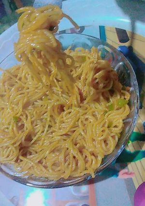 صورة لوصفة سباغيتي على طريقتي