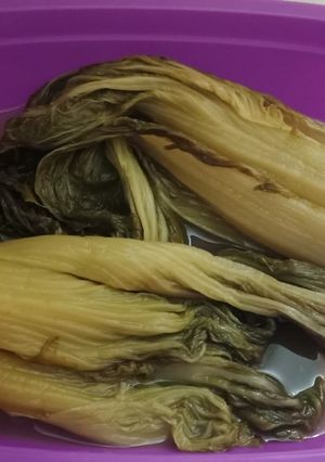 Foto resep Ham Choi (Sawi Asin)