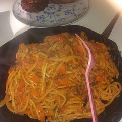 Spaghetti Bolognese 🇮🇹🍝 A picture of Spaghetti Bolognese 🇮🇹🍝.
