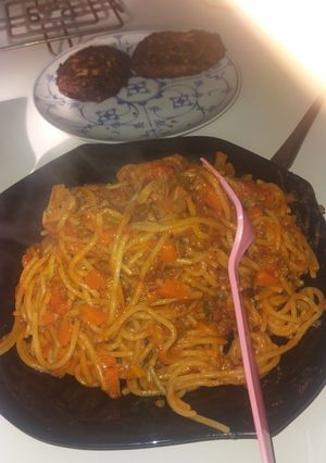 A picture of Spaghetti Bolognese 🇮🇹🍝.