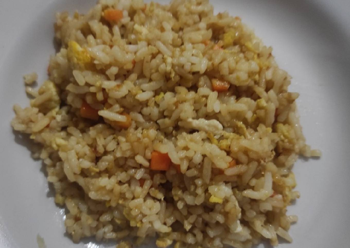 Nasi goreng sederhana