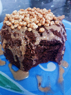 Foto principal de Mug cake de chocolate con peanut butter