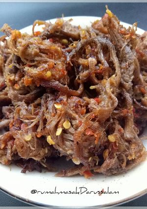 Foto resep Daging Suwir Pedas Nagihi