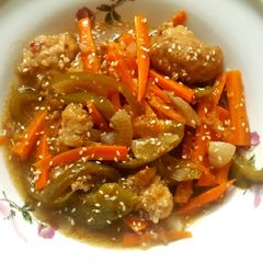 A picture of Chicken Manchurian😍.
