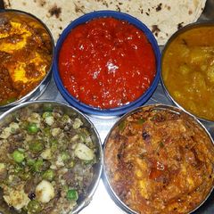A picture of #56 भोग स्पेशल थाली.