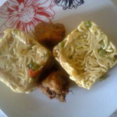 A picture of Fosigns fried Spaghetti.