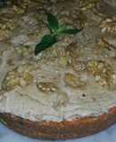 Torta zanahoria y coco sin cocción