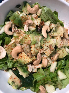Una foto de Ensalada verde