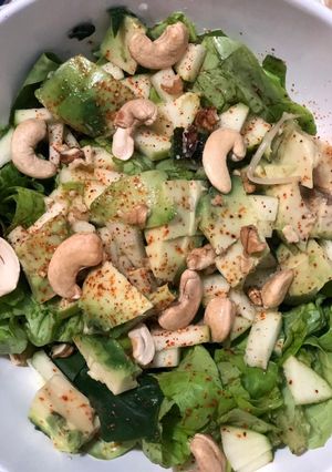 Una foto de Ensalada verde
