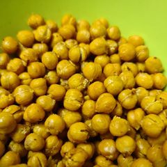 Air fried chick peas A picture of Air fried chick peas.