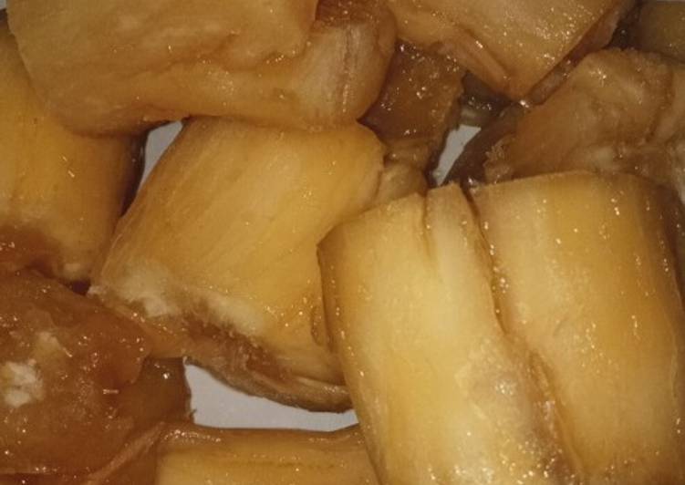 Cara Buat Singkong manis enak