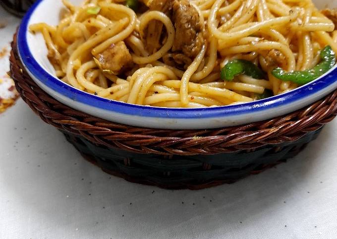 Recipe of Homemade Chow Mein