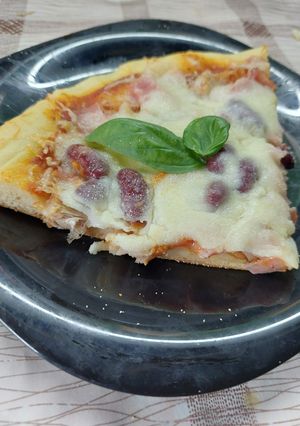 Húsimádó pizza recept fotója