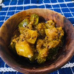 A picture of Masala pumpkin.