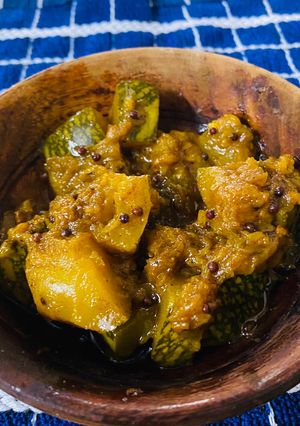 A picture of Masala pumpkin.