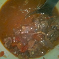 A picture of Beef stew.
