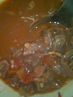 A picture of Beef stew.