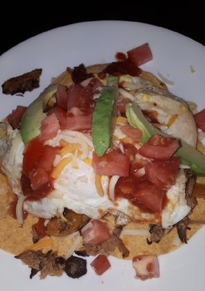 A picture of Heuvo Rancheros.