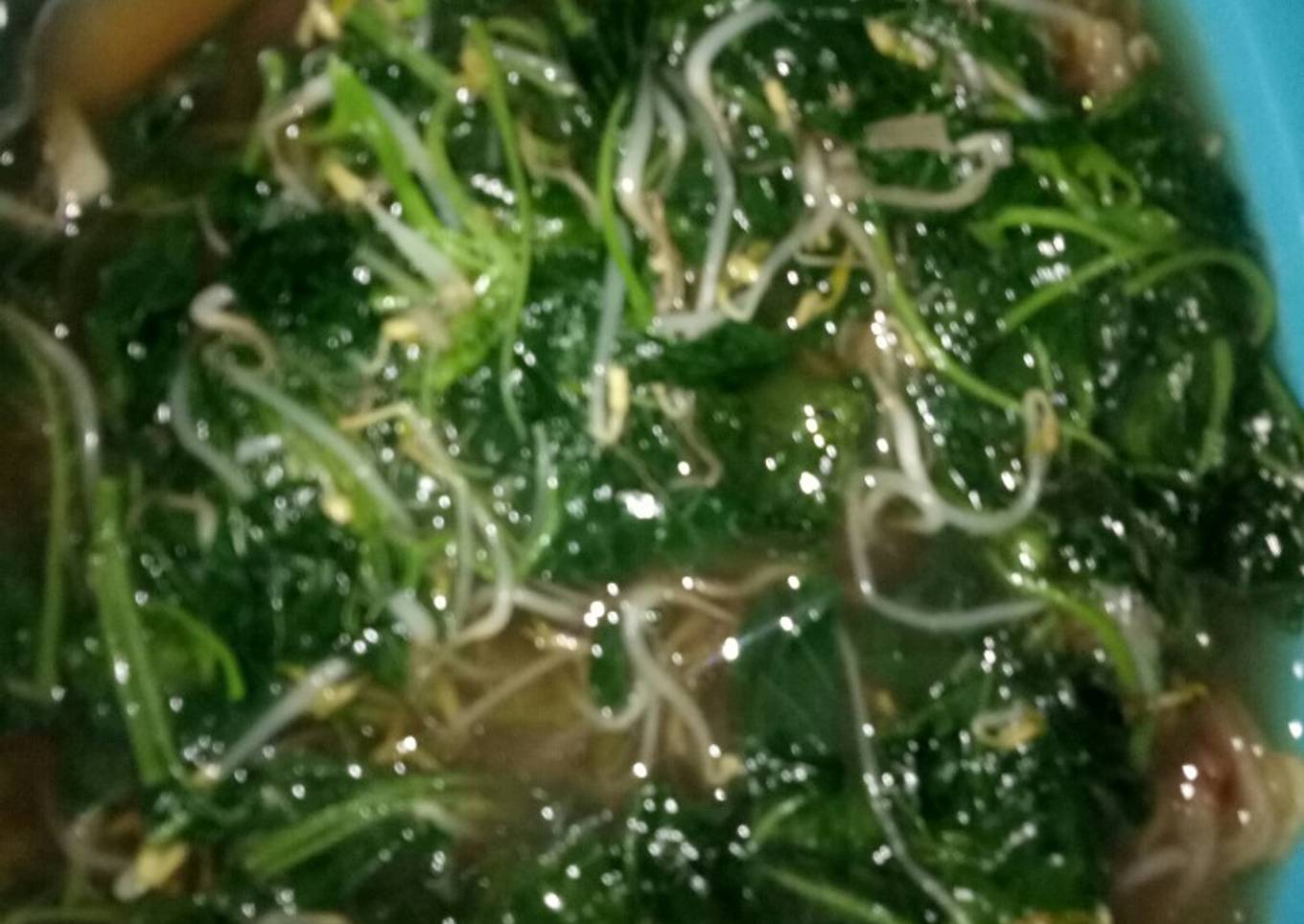 Oseng bayam istimewa