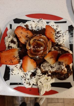 Una foto de Rosas dulces con algo más