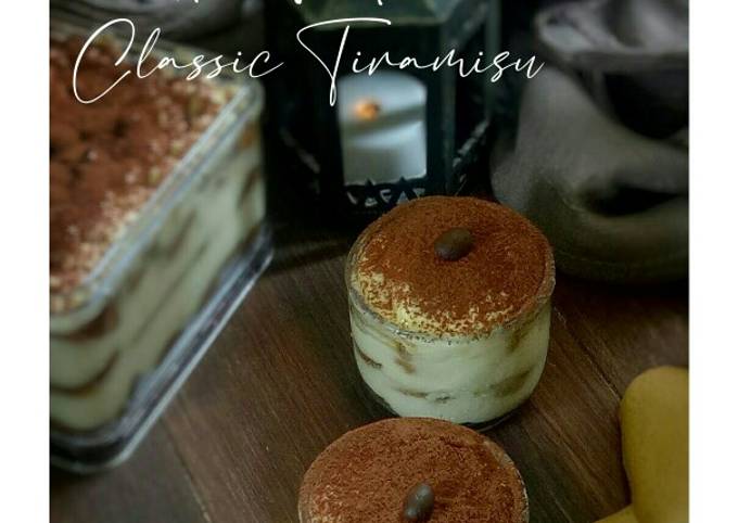 Home Made Classic Tiramisu