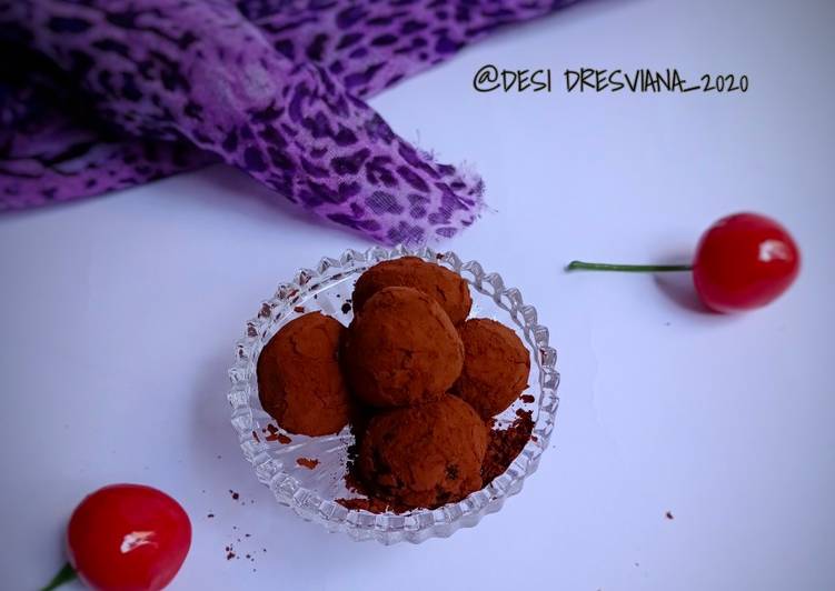 Resep: SempurnaBola Bola Coklat Susu(Hanya 2 Bahan)