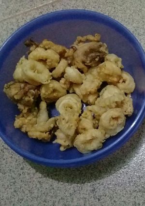 Foto resep Cumi goreng tepung