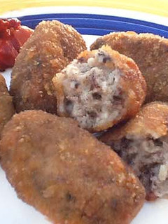 Una foto de Croquetas de morcilla