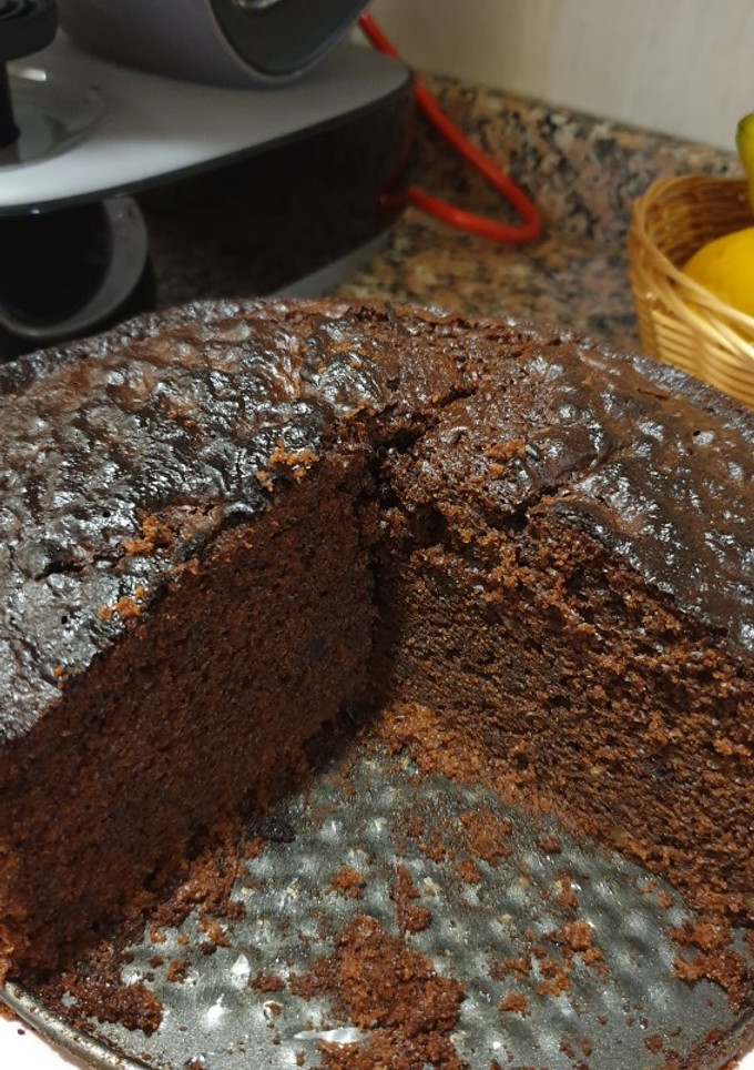 Una foto de Pastel de chocolate