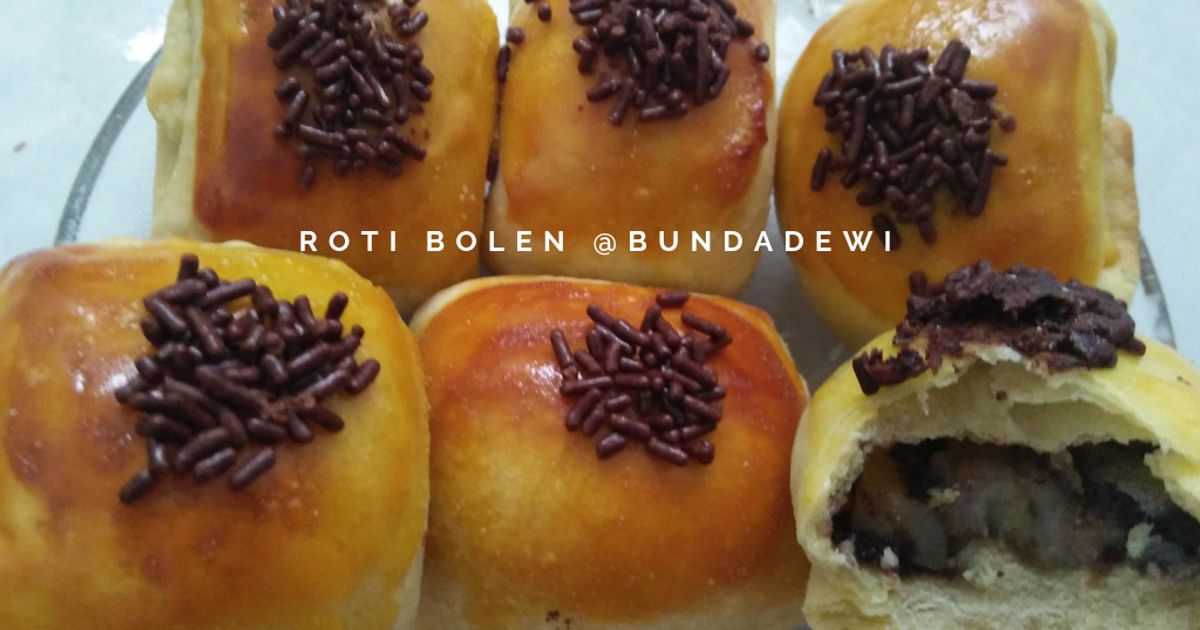 Resep Roti Bolen Coklat Pisang Keju Manis Rasa Pas Di Lidah oleh ...