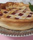 Tarta americana de arándanos